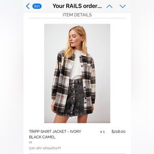 Rails Tripp Shirt Jacket